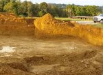 Large building pad for new home construction - 3 Brothers Excavating